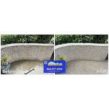 Wash-This-Way-Premier-St-Augustine-Pressure-Washing-Service-Completes-Expert-Coquina-Wall-Soft-Washing-and-Paver-Cleaning-in-Cedar-Ridge-Community 0